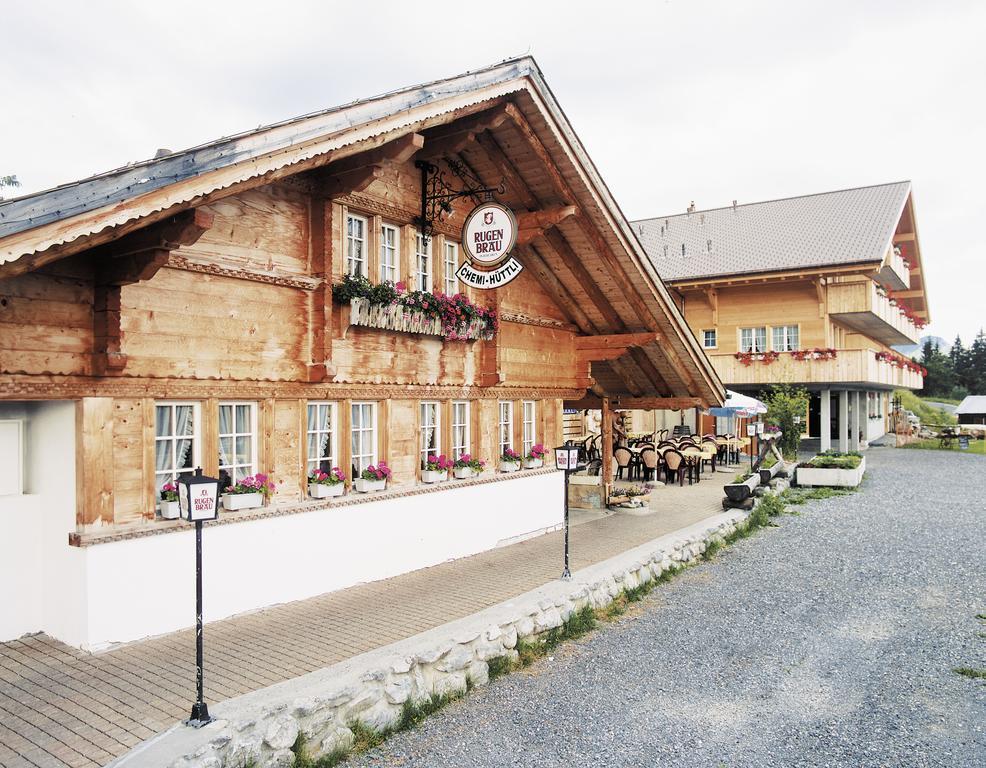 Chemihuttli Hotel Axalp Buitenkant foto